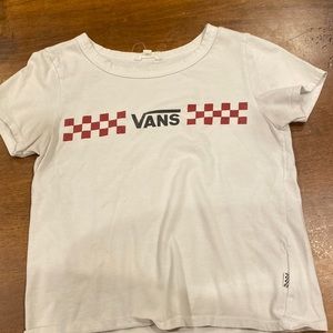 Cropped vans t shirt